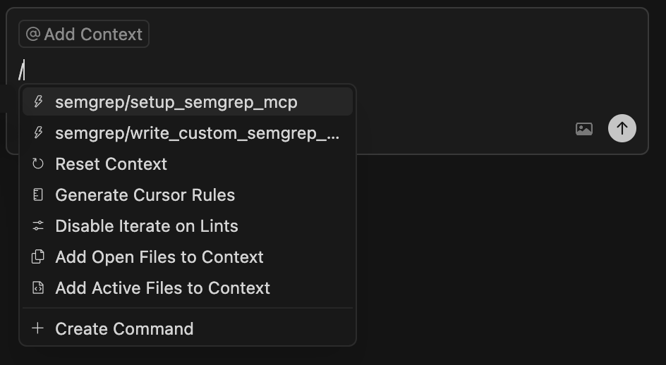 Cursor slash commands